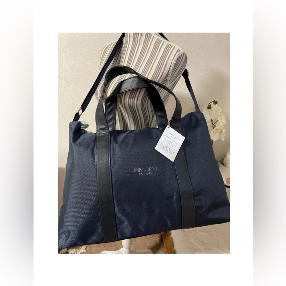 Jimmy Choo Weekender / duffel / travel bag
